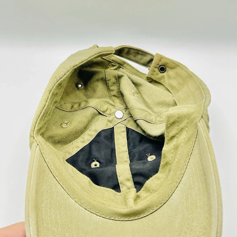 Mickey Mouse Unbranded Character DIstressed Hat Cap Adjustable Strapback Green